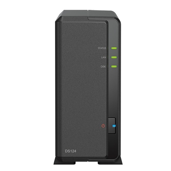SYNOLOGY  DS124(1x3.5'') Tower NAS
