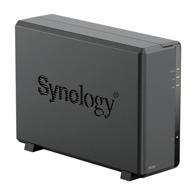 SYNOLOGY  DS124(1x3.5'') Tower NAS-29856
