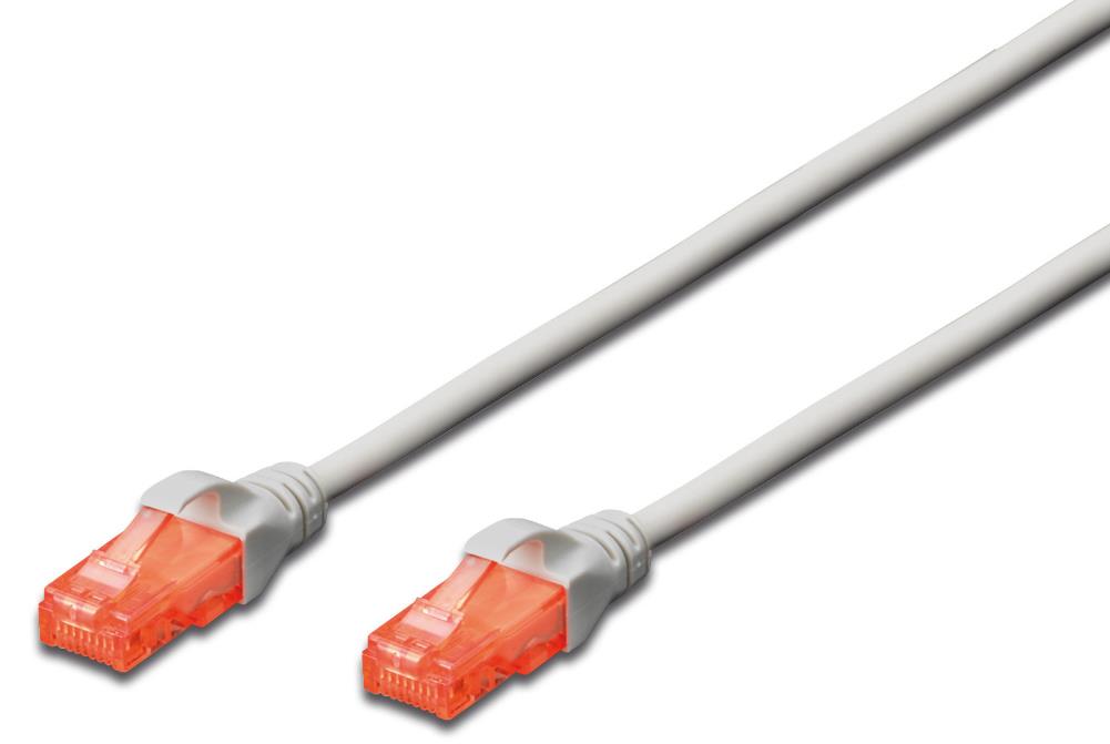 DIGITUS  DK-1617-100 PATCH KABLO CAT6 GRİ 10 METRE