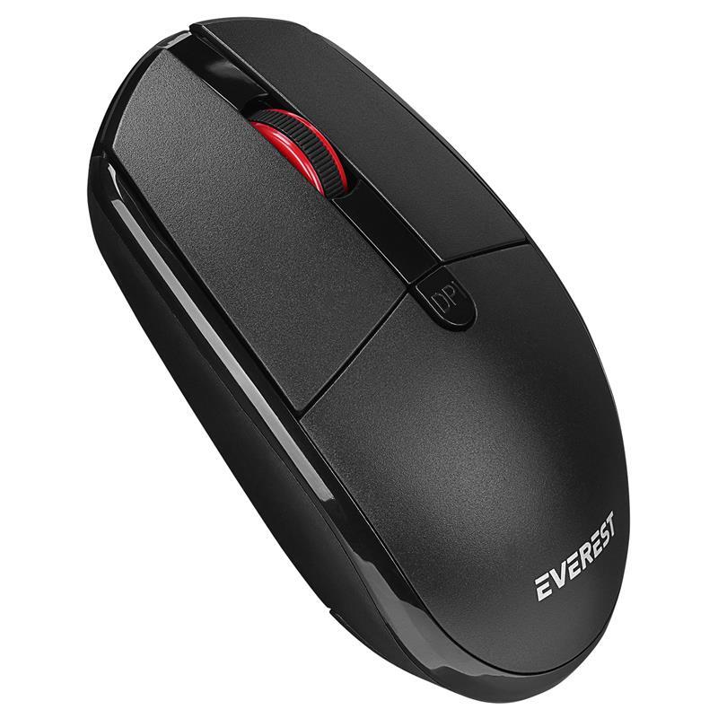EVEREST  SMW-86 USB S�YAH 2.4GHZ KABLOSUZ MOUSE 