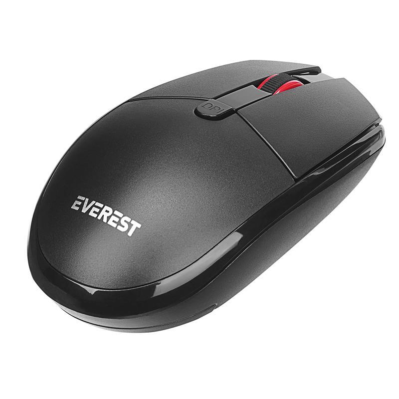 EVEREST  SMW-86 USB S�YAH 2.4GHZ KABLOSUZ MOUSE -36257