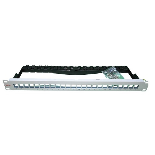 ERAT  EDP-C6ASTP-024 CAT6A FTP MODULER 24 PORT PATCH PANEL-34209