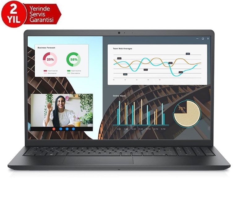 DELL  Vostro 3530 i7 1355 15.6''-16G-512SSD-Dos