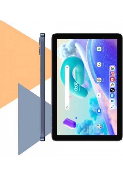WELIO  WPad Aura 10,1" Ekran, 4Gb Ram, 64Gb Hafıza, Wifi, Midnight Blue, Android Tablet (KVK Garantili)-48183