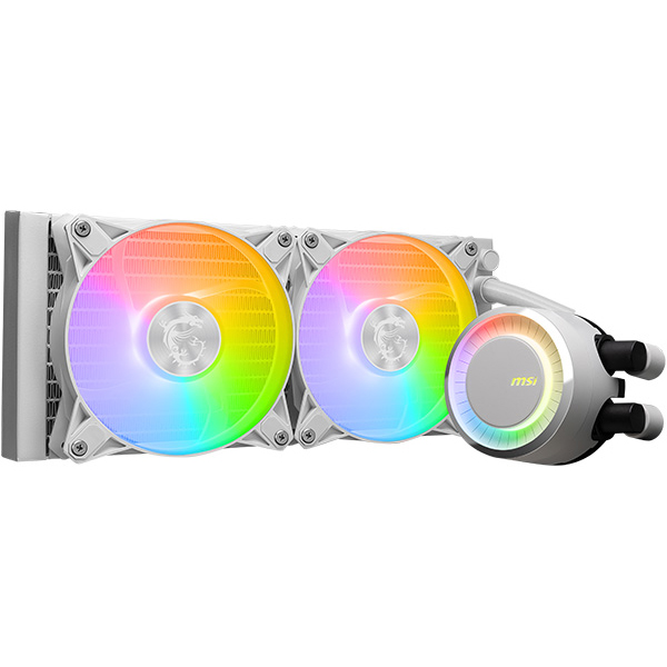 MSI  MAG CORELIQUID E240 WHITE 240mm Sıvı İşlemci Soğutucusu Beyaz