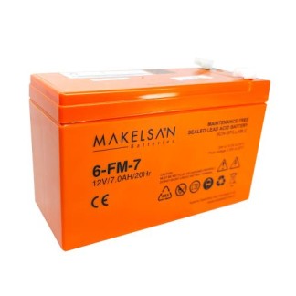 MAKELSAN  12V 7Ah, Bakımsız, Kuru Akü. UPS için Uygundur.-68825