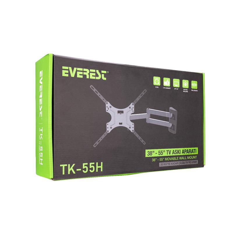 EVEREST  TK-55H 32"-55" HAREKETLİ MAX 30KG ASKI APARATI -54811