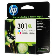 HP  CH564EE (301XL) UC RENKLI YUKSEK KAPASITELI MUREKKEP KARTUSU 330 SAYFA