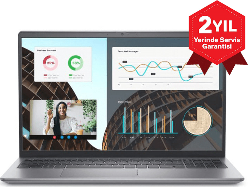 DELL  Vostro 3530 i5 1334-15.6''-16G-512SSD-Dos