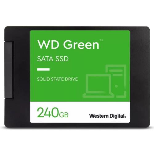 WESTERN DIGITAL  WD Green, WDS240G3G0A, 240GB, 545/465, 3D NAND, 2,5&amp;quot; SATA, SSD 
