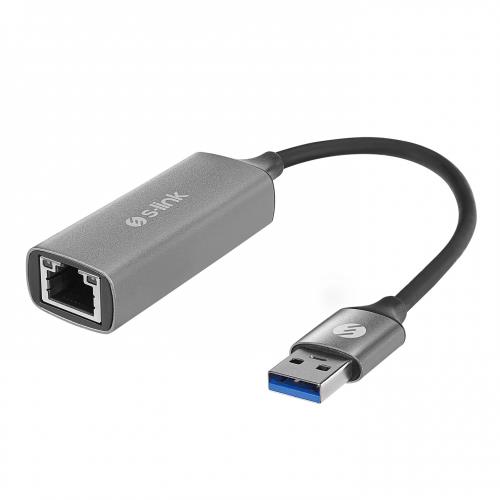 S-LINK  SW-U334, GigaBit, USB3.0, Metal, Ethernet Kartı