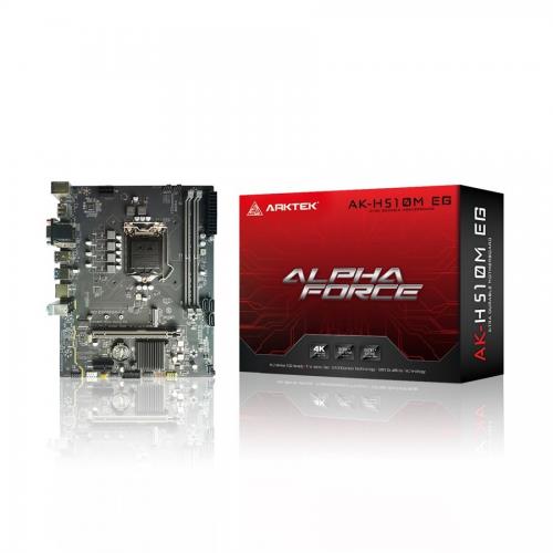 ARKTEK AK-H510M EG ALPHA FORCE 2xDDR4 M.2 HDMI/DP (10-11.Nesil) LGA1200 Soket-36063