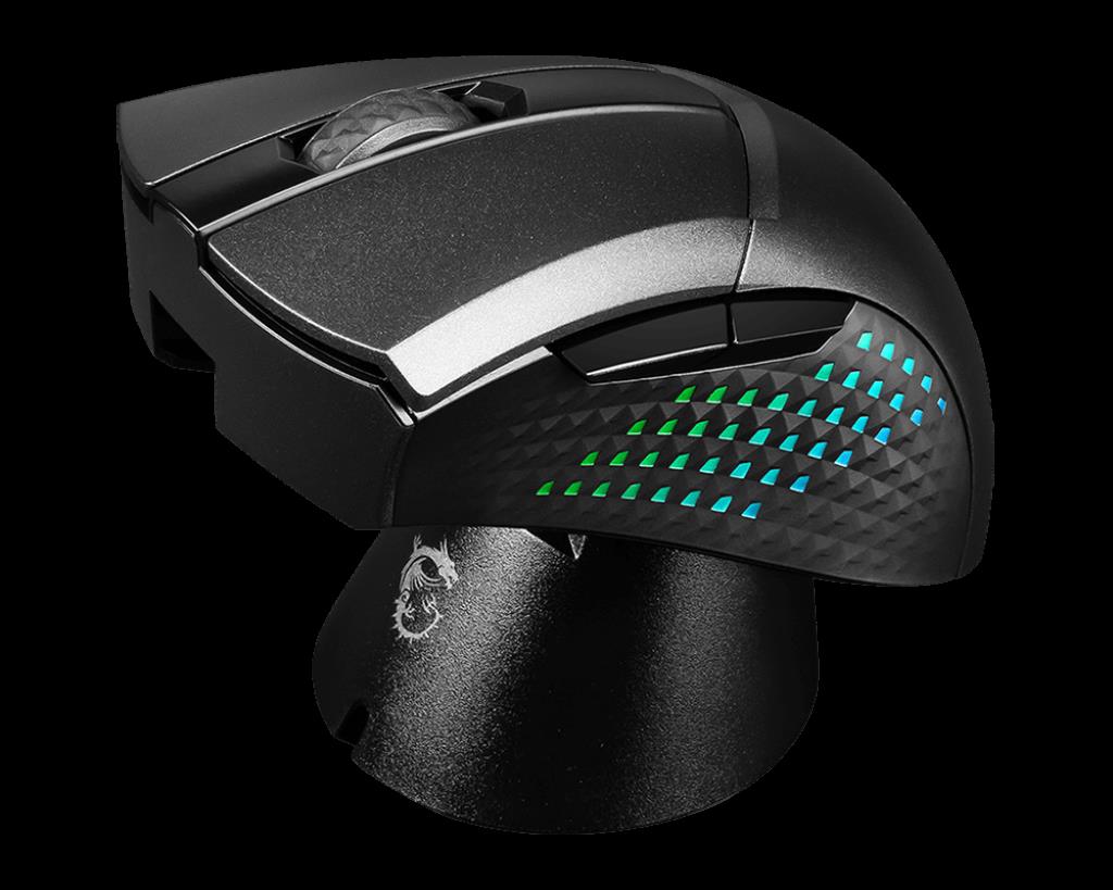 MSI  GG CLUTCH GM51 LIGHTWEIGHT WIRELESS GAMING MOUSE MAX 26000 DPI OPTIK SENSOR 7KEY WITH WHEEL RGB LED MYSTIC LIGHT KABLOSUZ OYUNC-39622