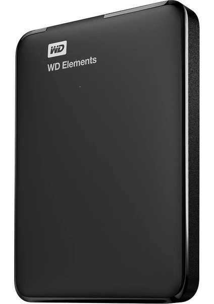 WESTERN DIGITAL WD WDBUZG0010BBK-WESN, Elements, 1TB, 2.5&quot;, USB3.0, Taşınabilir, Harici HDD, Siyah