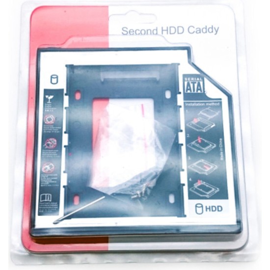 POWERGATE  PG-NY12 Notebook için Disk Yuvası 12.7mm 