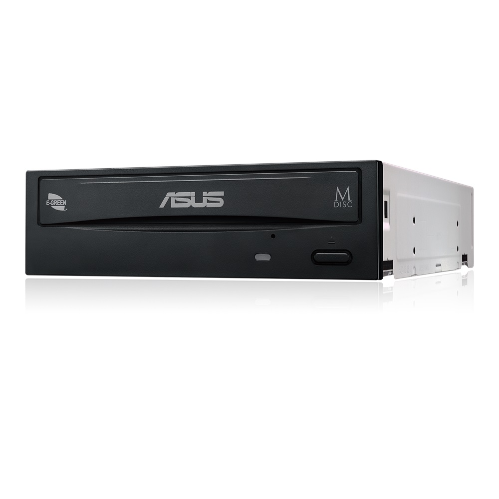ASUS Asus DRW-24D5MT 24x Dahili, Kutusuz, M-Disc Siyah DVD Writer Optik