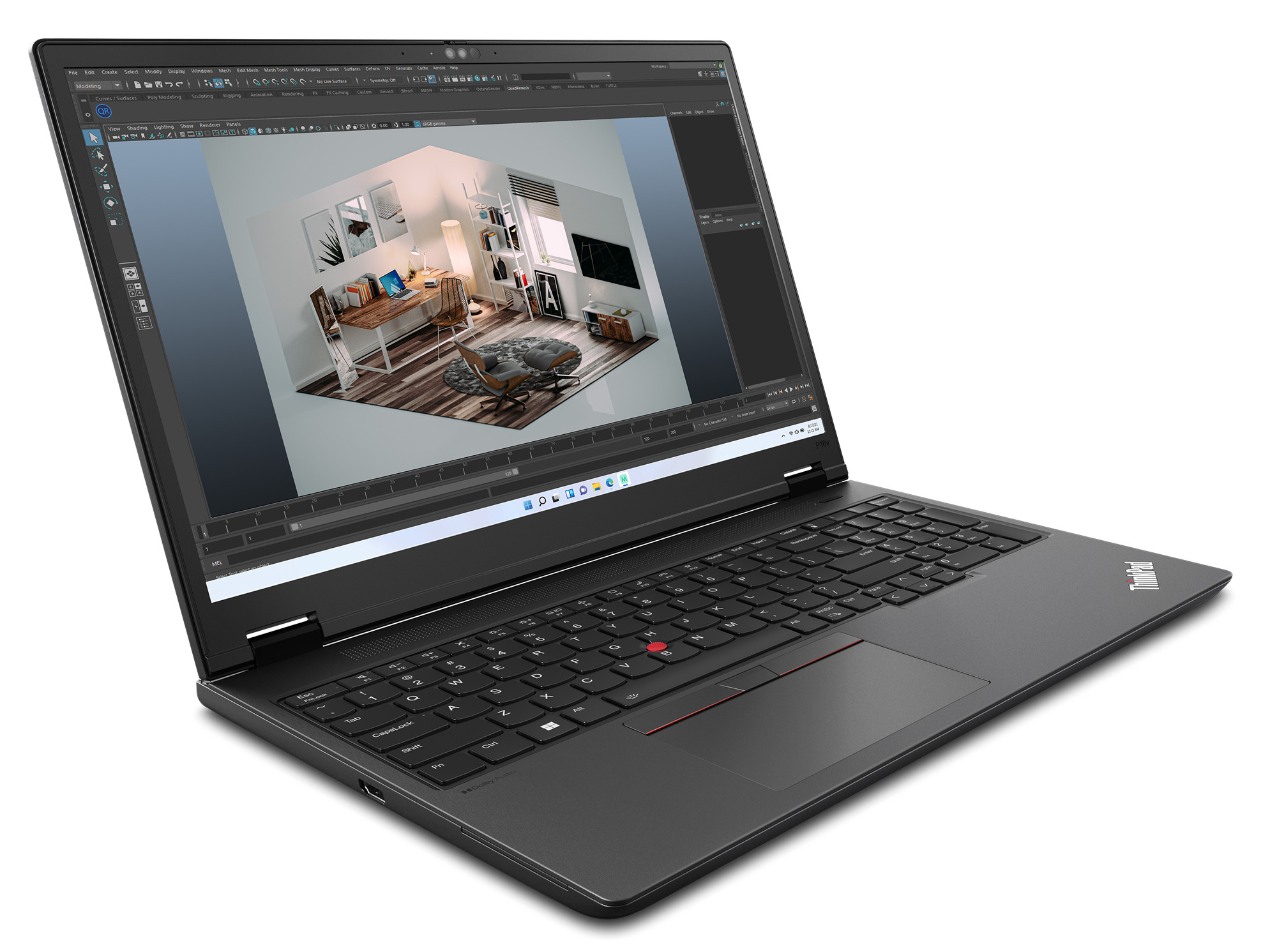 LENOVO  21KX001MTX MWS P16v V2 ULTRA-7 165H 16C 2x16GB 5600MHz SODIMM 1TB SSD NVIDIA RTX2000ADA 8GB W11 PRO 16in
