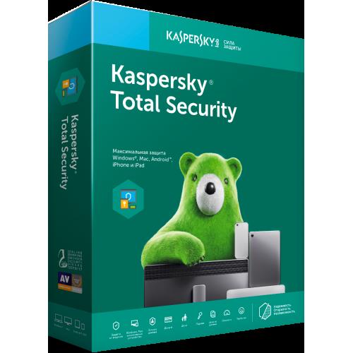 KASPERSKY  TOTAL SECURITY 1 Kullanıcı, 1 YIL, Kutulu Ürün