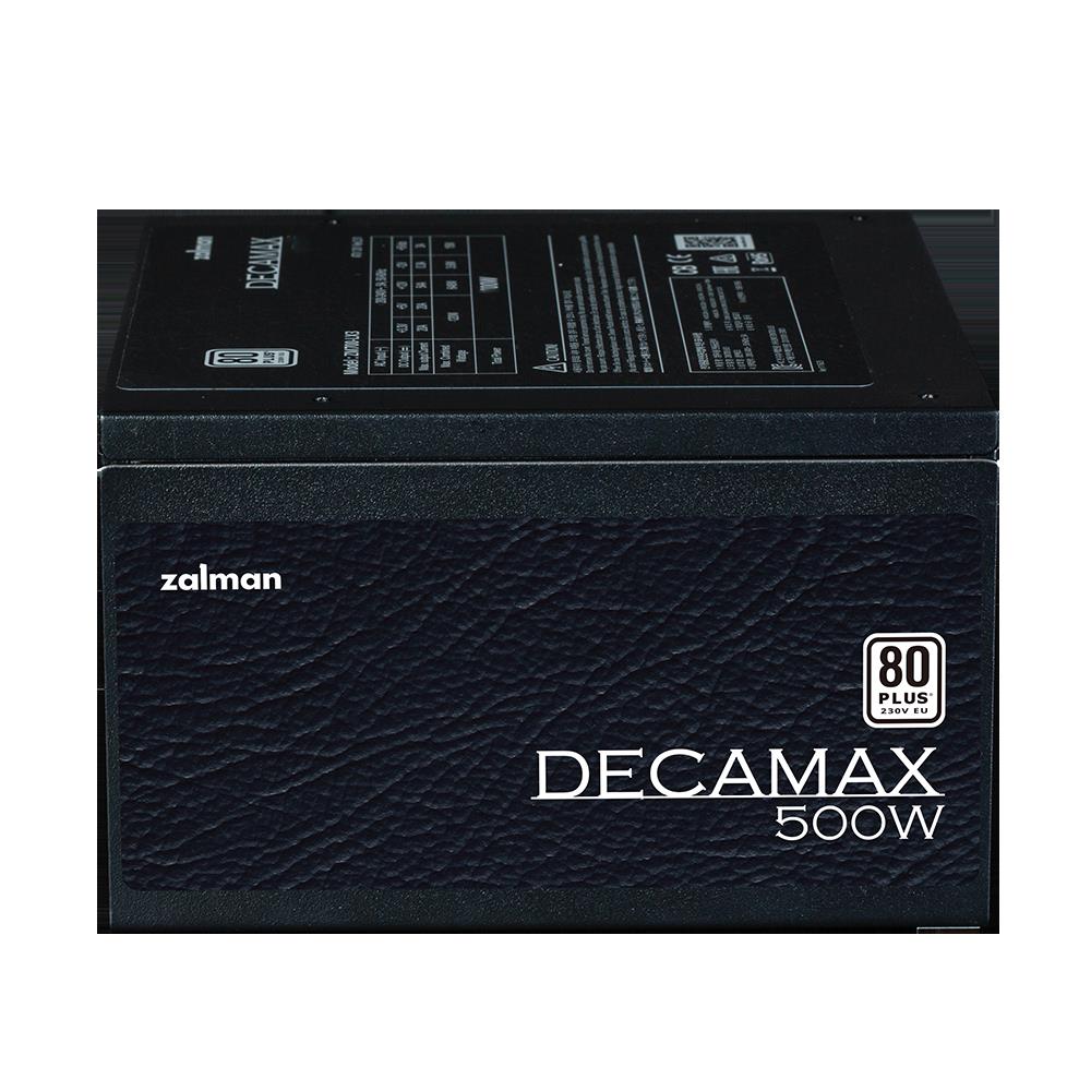 ZALMAN  DECAMAX 500W ZM500-LX3 80+ STANDARD POWER SUPPLY