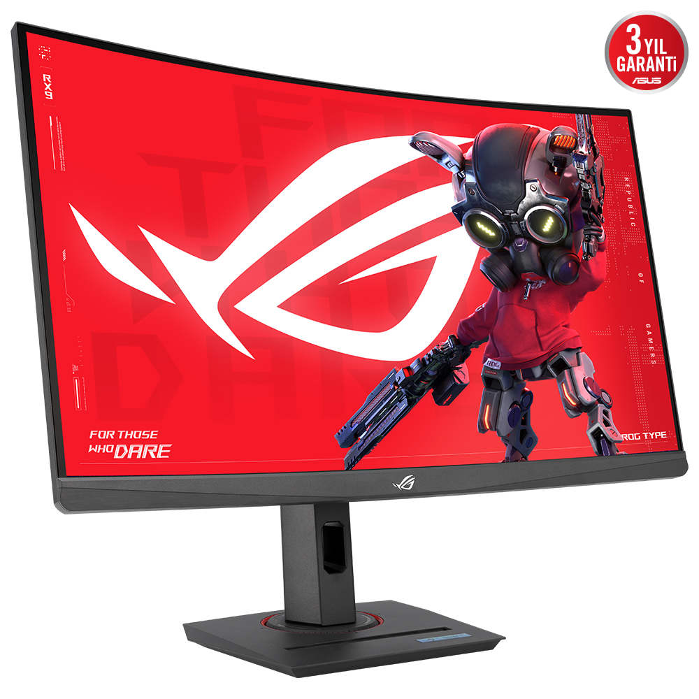 ASUS 27" Asus ROG STRIX XG27WCS 1ms 180Hz HDMI DP USB-C Vesa 2560x1440 IPS Monitör-43680