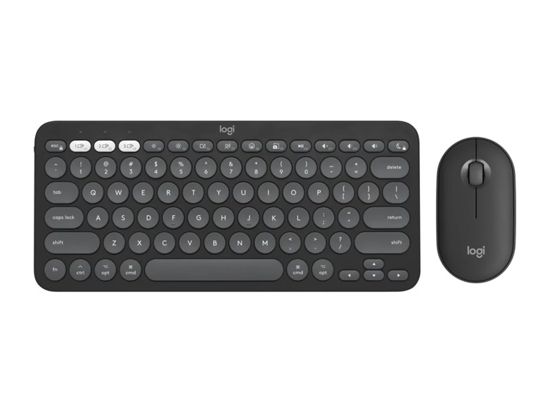 LOGITECH Logitech Pebble 2 Grafit Blutooth K&M Set