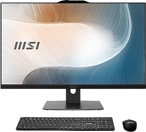 MSI MSI MODERN AM272P 12M-861EU 27 FHD 16:9 (1920X1080) I5-1235U 8GB DDR4 512GB SSD W11PRO SIYAH AIO PC