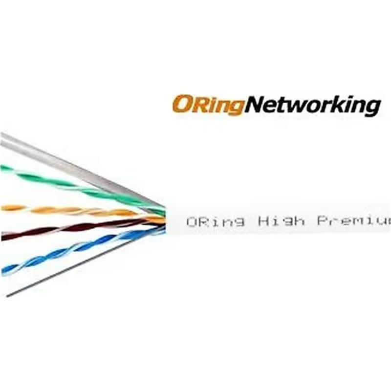 ORING  RW-U0605WH U/UTP CAT6 23AWG LSZH 250MHZ 500 METRE BAKIR NETWORK KABLOSU BEYAZ RENK 