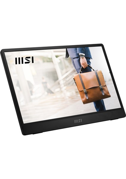 MSI  15.6 PRO MP161 E2U 1920x1080 (FHD) 16:9 FLAT IPS 60HZ 4MS ADAPTIVE-SYNC PORTATIF MONITOR