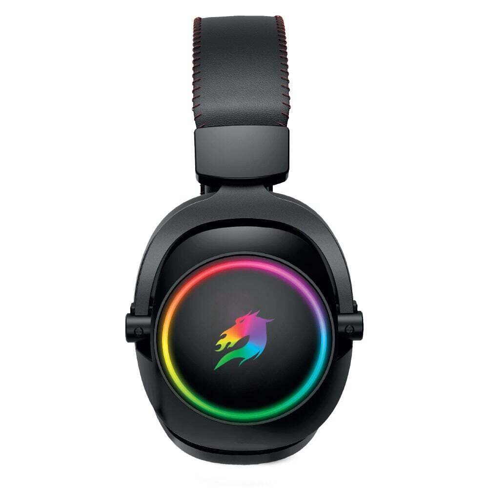 GAMEBOOSTER  WBH44  RGB Wireless 2.4G+BT Siyah Oyuncu Kulaklığı-60350