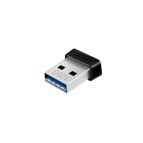 LEXAR 128GB LJDS47-128ABBK USB BELLEK JUMPDRIVE USB 3.1 S47 128GB BLACK PLASTIC HOUSING UP TO 250MB/S-36992