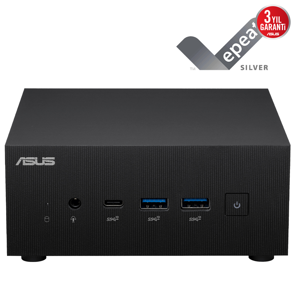 ASUS  MINIPC PN64-S5192MD-i5-12500H-8G-256G M.2 SSD-DOS-(KM YOK)-3YIL-2xHDMI-DP-WiFi 6E-BT-VESA-30724