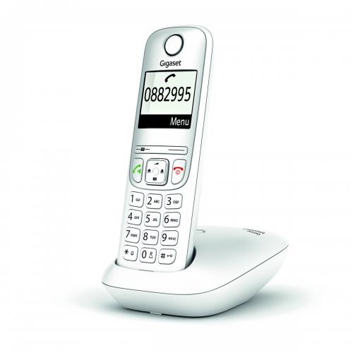 GIGASET  A690, Dect Telefon, Beyaz, 14 Saat Konuşma, 180 Saat Bekleme, 100 Kişilik Rehber-33748