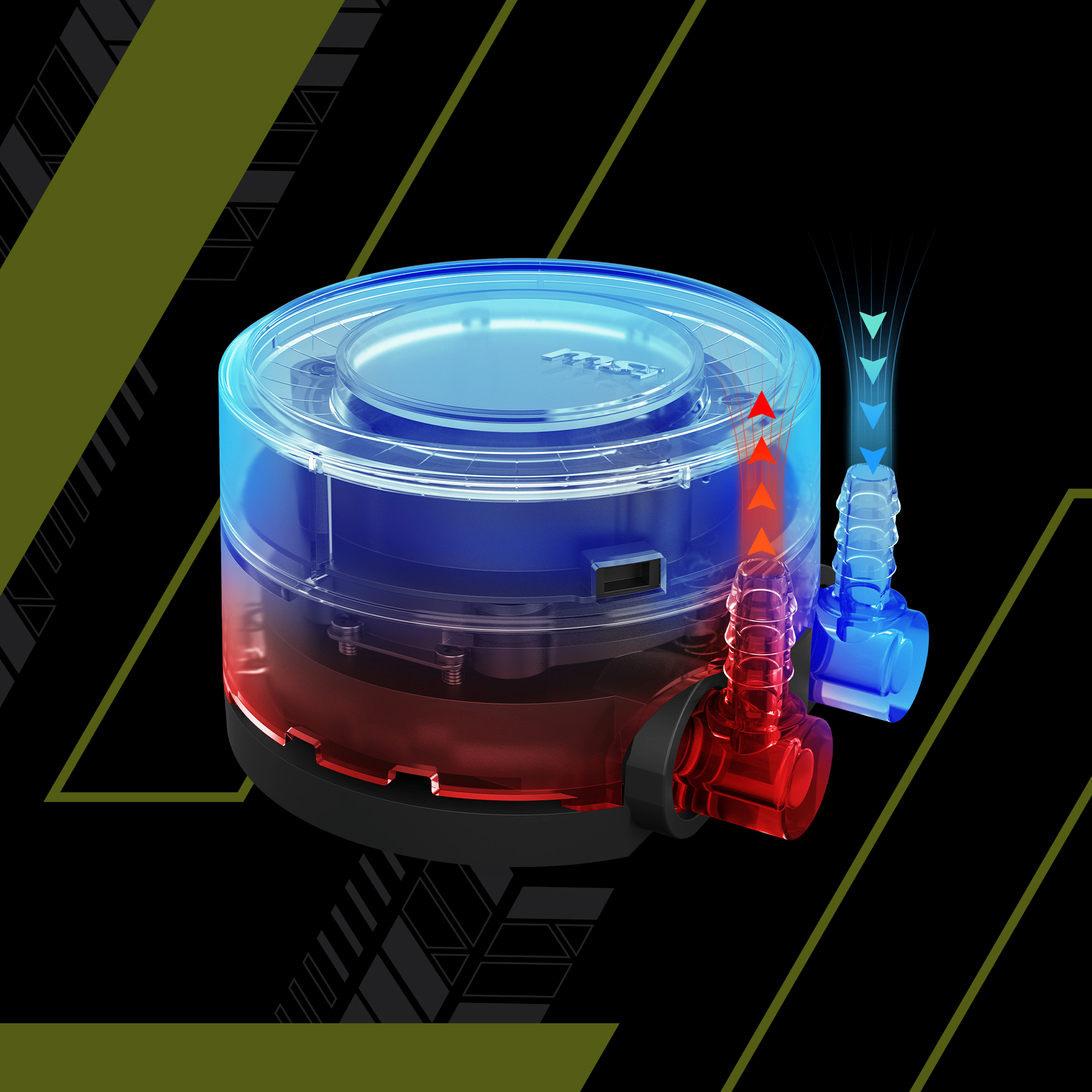 MSI  MAG CORELIQUID E360 WHITE 360 MM ARGB FAN SIVI ISLEMCI SOGUTUCUSU