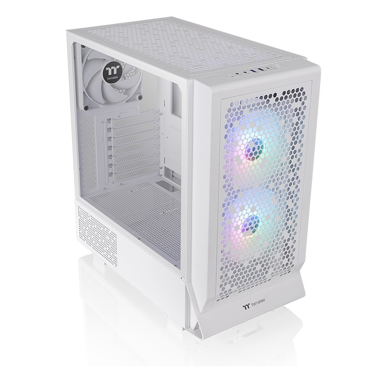 THERMALTAKE  Ceres330 Beyaz TG 2x14cm ARGB Fanlı, Mesh, Back-Connect Anakart Destekli MidTower Kasası