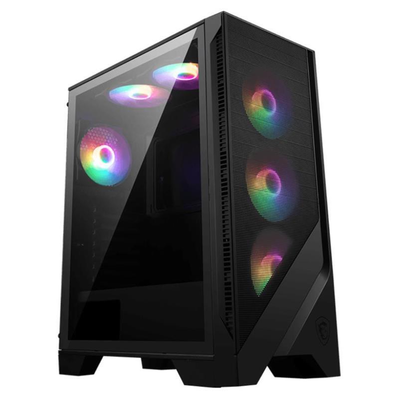 MSI  MAG FORGE 120A B65 TEMPERLİ CAM 6X120MM AUTO RGB FAN 650W BRONZ ATX GAMING BİLGİSAYAR KASASI -57064