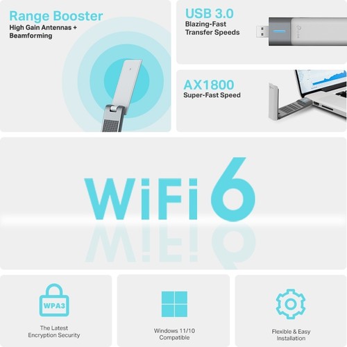 TP-LINK  Archer TX20UH Wifi USB Adapter-33257
