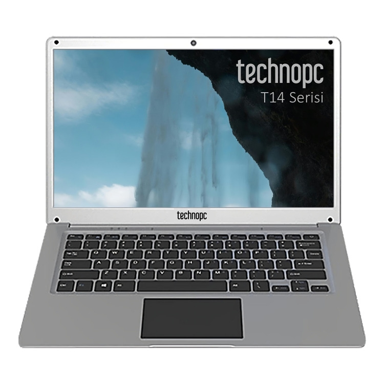 TECHNOPC Technopc TI14N33 Intel Celeron N3350E 4GB 128GB eMMC 14'' FreeDos Notebook TPNTB10F060268-57357