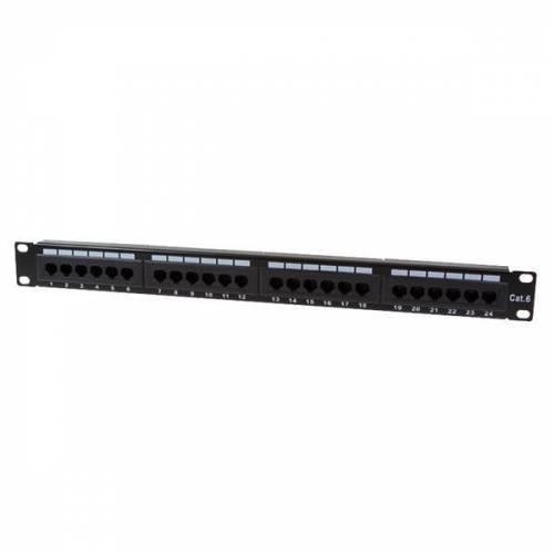 URANIUM URANIUM P24UTP PP-UC6-2524 CAT6 24 PORT DOLU PATCH PANEL 