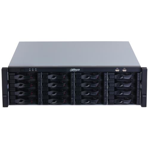 DAHUA   NVR616H-64-XI 32Mpix, H265+, 64Kanal Video,  16 HDD, 1080P Kayıt, 1024 0Mbps Bant Genişliği, 4 Port 2500 Mbps LAN, RAID 0