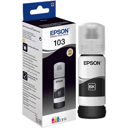 EPSON C13T00S14A 103 SİYAH MÜREKKEP ŞİŞESİ
