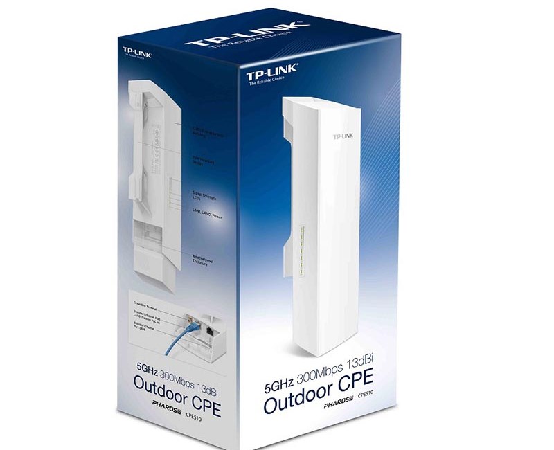TP-LINK Tp-Link CPE510 300Mbps,5GHz Outdoor Access Point*-37130