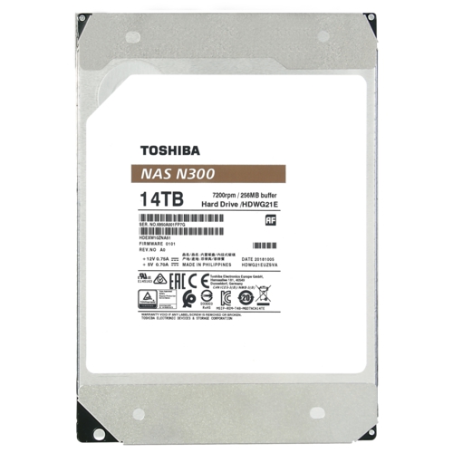 TOSHIBA 3,5" N300 8TB 128MB 7200RPM HDWG480UZSVA