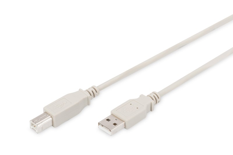 ASSMANN Digitus AK-300102-018-E Usb2.0 Bej Yazıcı (1,8m)