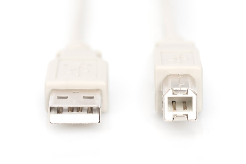 ASSMANN Digitus AK-300102-018-E Usb2.0 Bej Yazıcı (1,8m)-37092