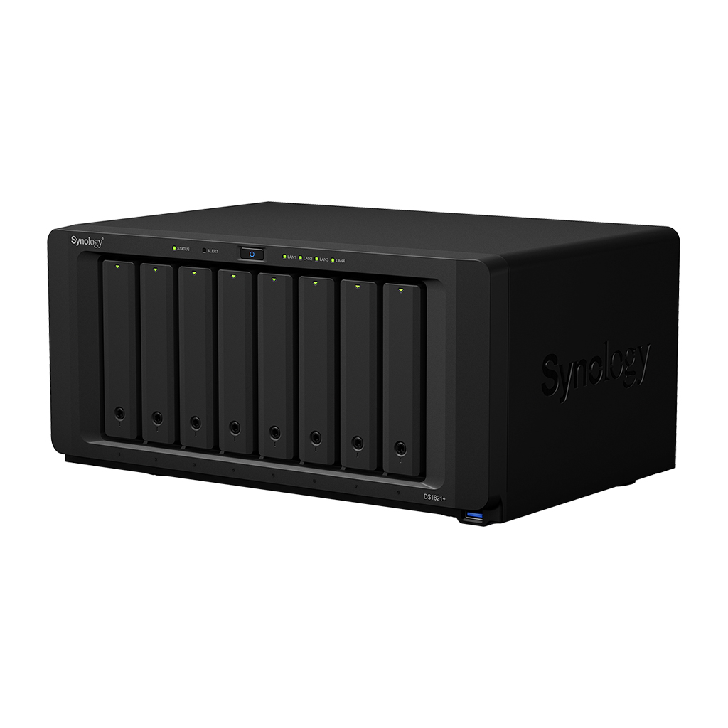 SYNOLOGY DS1821+ 8YUVA 4 LAN DEPOLAMA ÜNİTESİ-22852