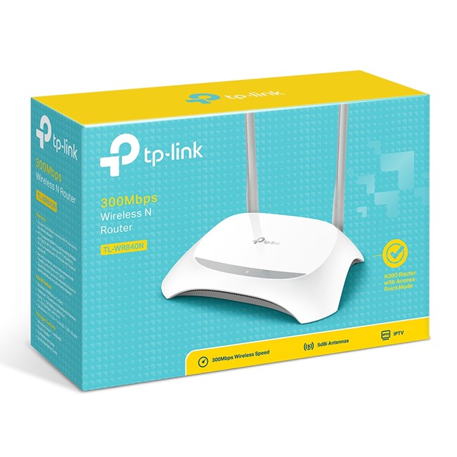 TP-LINK Tp-Link TL-WR840N 300Mbps 4 Port Kablosuz Router-37235