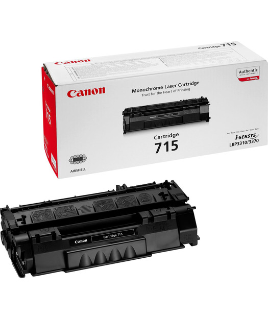 CANON CRG-715 Toner K. (3K) 1975B002 CAN94211