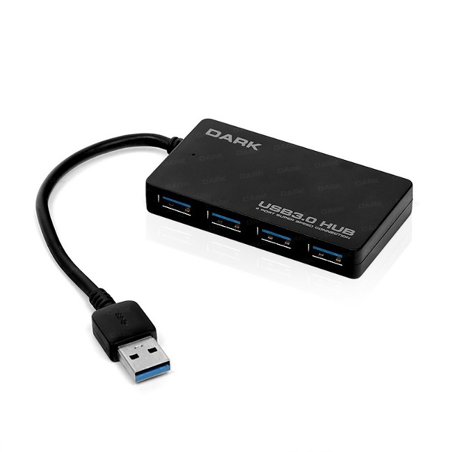 DARK (DK-AC-USB341) CONNECT MASTER 4 PORT USB3.0 HUB