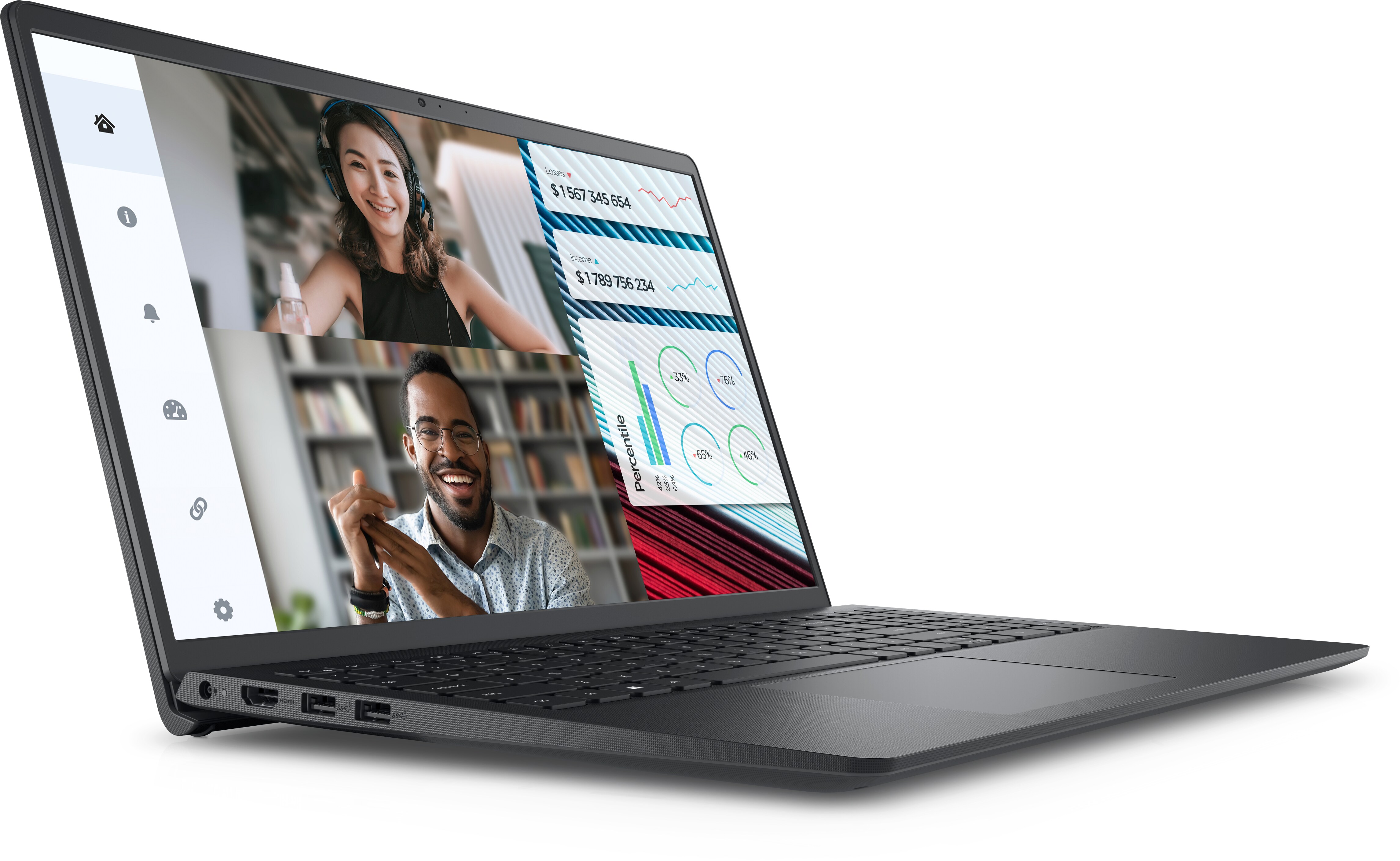DELL Vostro 3520 i7 1255-15.6''-16G-512SSD-Dos-25382