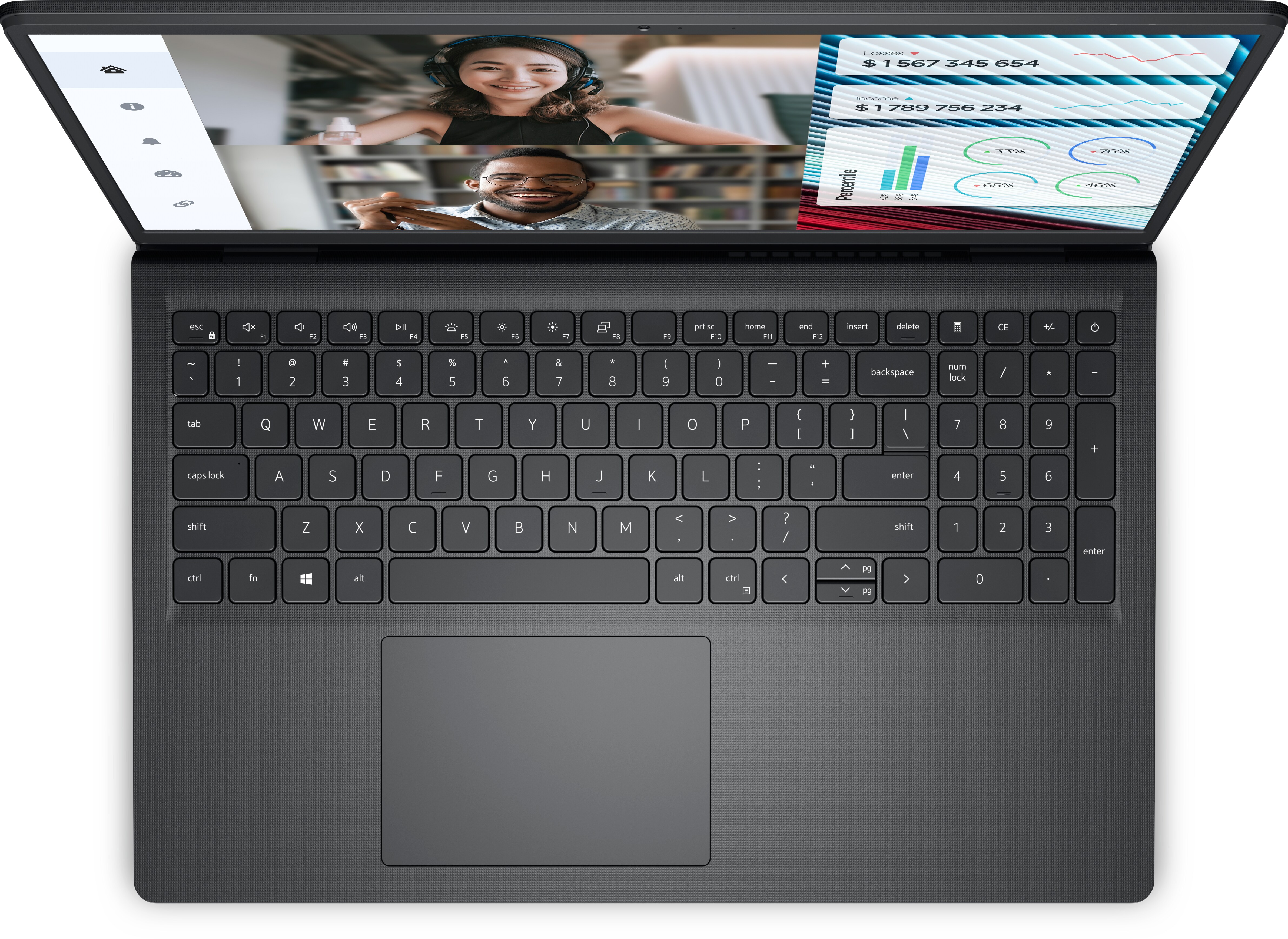 DELL Vostro 3520 i7 1255-15.6''-16G-512SSD-Dos